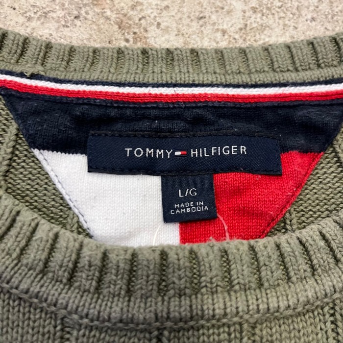 TOMMY HILFIGER knit | Vintage.City 빈티지숍, 빈티지 코디 정보