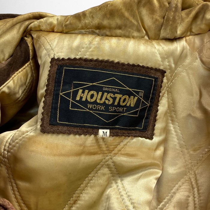 USED ヒューストン M レザーダッフルコート スエード ピッグレザー | Vintage.City 古着屋、古着コーデ情報を発信