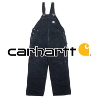 carhartt USA製 90年代 ダブルニー ダック オーバーオール 46 ブラック コットン UFCW R02 BK | Vintage.City 古着屋、古着コーデ情報を発信