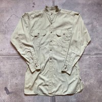 1950’s WARRENDALE SHIRT マチ付き スタンドカラー ワークシャツ グランパ | Vintage.City 빈티지숍, 빈티지 코디 정보
