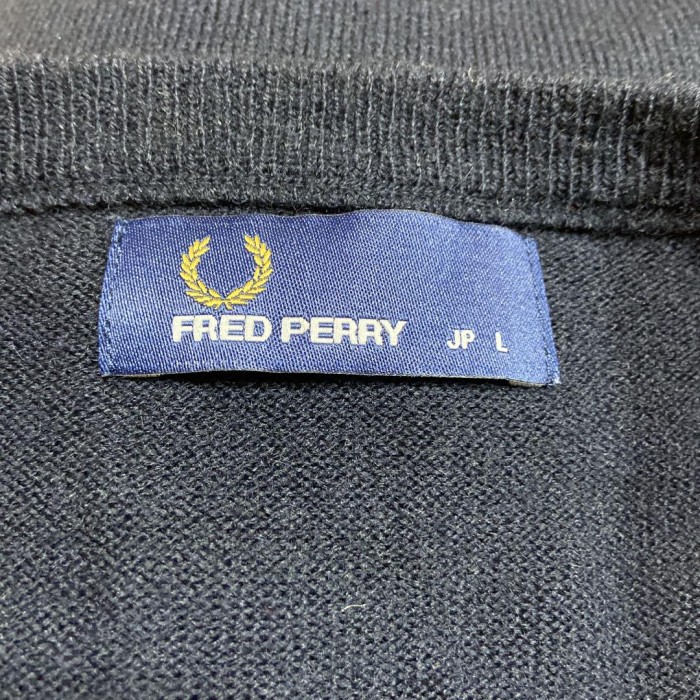 FRED PERRY argyle mohair vest size L 配送A　フレッドペリー　モヘアベスト | Vintage.City 古着屋、古着コーデ情報を発信