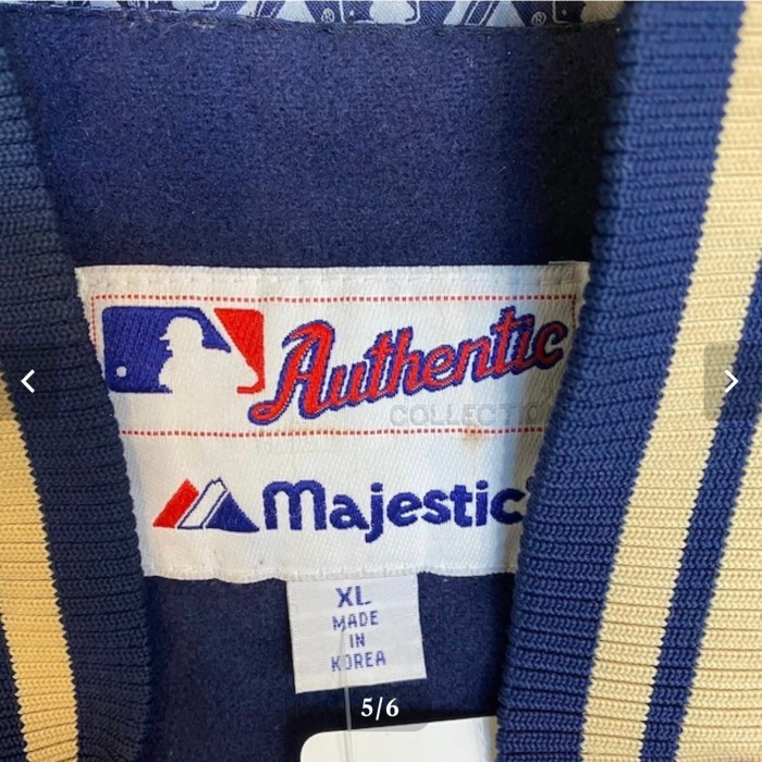 majestic マジェスティック　MLB New York Yankees スタジャン　varsity jacket | Vintage.City 古着屋、古着コーデ情報を発信