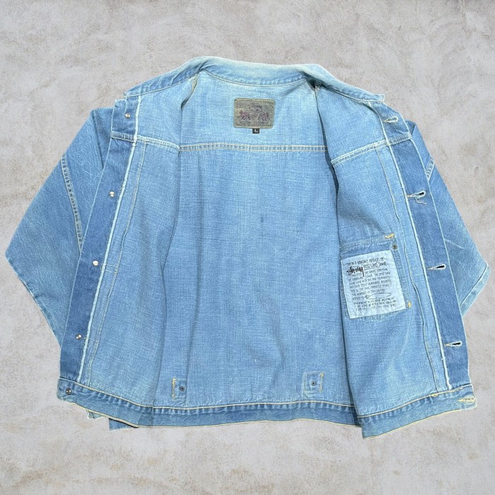 90’s Stussy Levi's 506 type 1st denim jacket | Vintage.City 古着屋、古着コーデ情報を発信