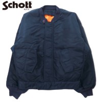 Schott Bros. MA-1 フライトジャケット ボンバージャケット M ネイビー ポリエステル | Vintage.City 古着屋、古着コーデ情報を発信
