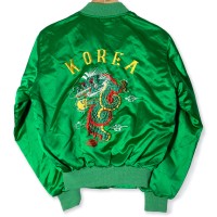 70’s KOREA スーベニアジャケット 緑 | Vintage.City 古着屋、古着コーデ情報を発信