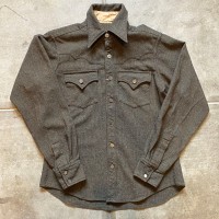 1940’s USA製ビンテージ ネップウールウエスタンシャツ | Vintage.City 古着屋、古着コーデ情報を発信
