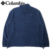Columbia フルジップ フリースジャケット XL ネイビー ポリエステル ワンポイントロゴ刺繍 ビッグサイズ WM6113 | Vintage.City 古着屋、古着コーデ情報を発信