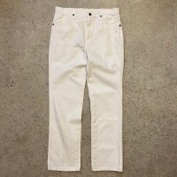 Wrangler White denim pants | Vintage.City 古着屋、古着コーデ情報を発信