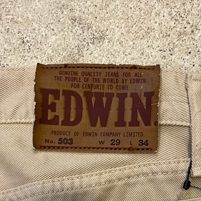 EDWIN 503 COLORS  pants | Vintage.City 古着屋、古着コーデ情報を発信