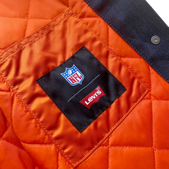 LEVI'S × NFL BEARS Denim Vest | Vintage.City 古着屋、古着コーデ情報を発信