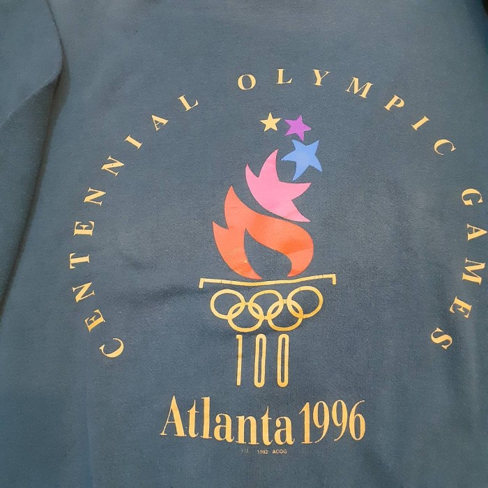 90s Champion atlanta oliympic print sweat(made in USA) | Vintage.City 빈티지숍, 빈티지 코디 정보