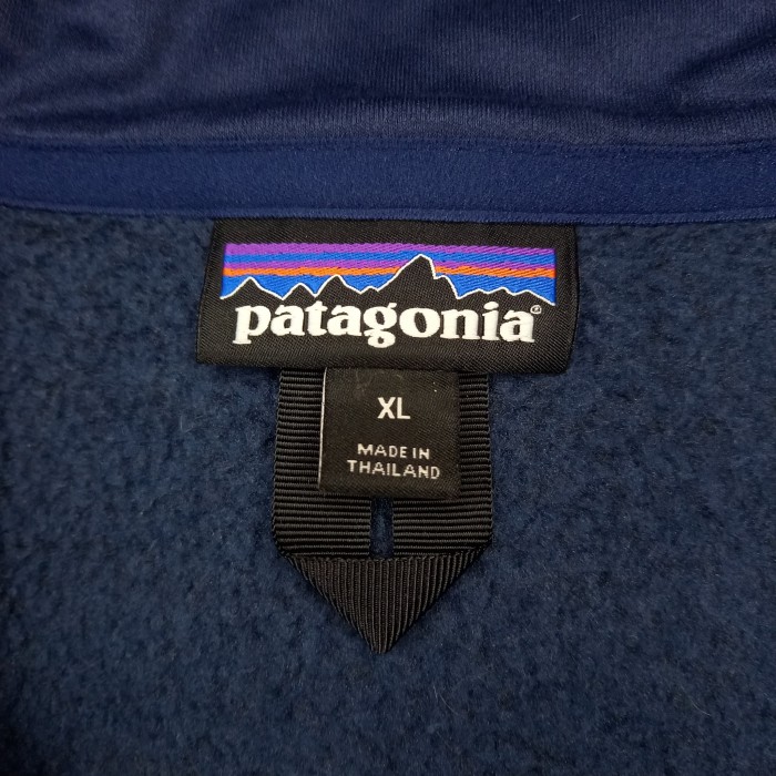 パタゴニア　ベターセーター　フリース　裏起毛　廃盤　刺繍　企業ロゴ　ネイビー　XL | Vintage.City 古着屋、古着コーデ情報を発信