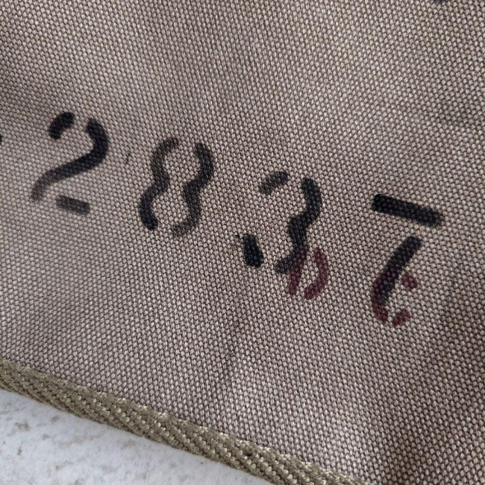 M38　French Bread Shoulder Bag Stencil フレンチ　ブレッドショルダーバッグ　ハンドペイント | Vintage.City 빈티지숍, 빈티지 코디 정보