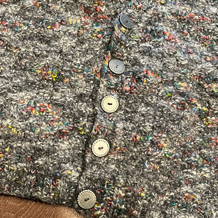 ~70's Unknown Handmade Mixed Knit Vest ミックスニットベスト | Vintage.City 古着屋、古着コーデ情報を発信