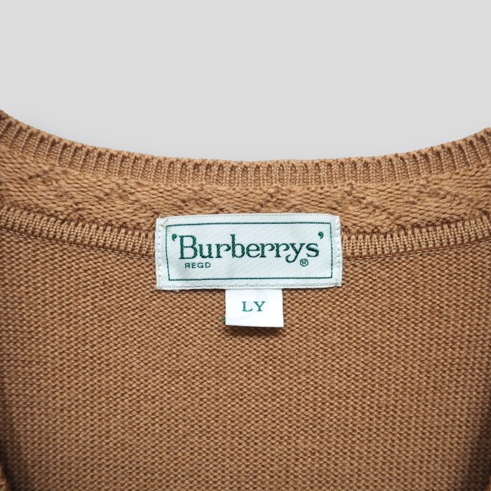 【BURBERRY】Vネックニット｜80s | Vintage.City 古着屋、古着コーデ情報を発信