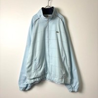 90s ラコステ ナイロンジャケット バックロゴ チェック XL S2001 | Vintage.City 古着屋、古着コーデ情報を発信