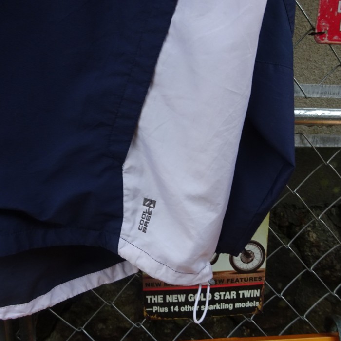 マジェスティック コーチジャケット XL 紺 サンディエゴパドレス ハーフジップ 9558 | Vintage.City 古着屋、古着コーデ情報を発信