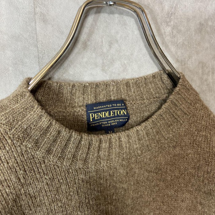 PENDLETON native crew neck knit size M 配送A　ペンドルトン　ネイティブデザイン　バックロゴ　ペンドルトン | Vintage.City 古着屋、古着コーデ情報を発信