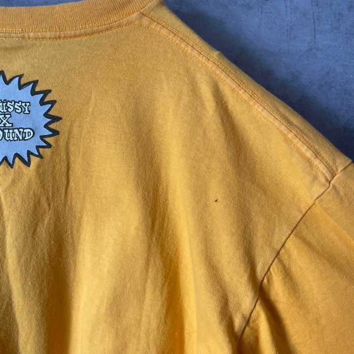 STUSSY ✖️ POUND hiphop T-shirt size L 配送B 　ステューシー　ヒップホップ　メキシコ製 | Vintage.City 古着屋、古着コーデ情報を発信