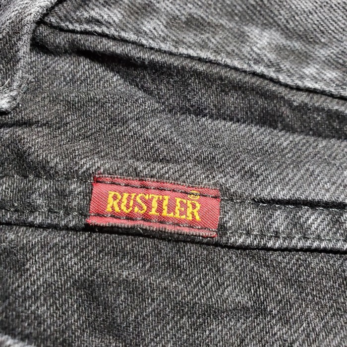 rustler ラスラーメキシコ製黒ブラックデニムジーンズパンツ ストリート古着 | Vintage.City 古着屋、古着コーデ情報を発信