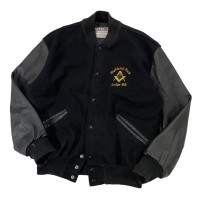 1990's DeLONG / wool × leather stadium jacket #E402 | Vintage.City 古着屋、古着コーデ情報を発信