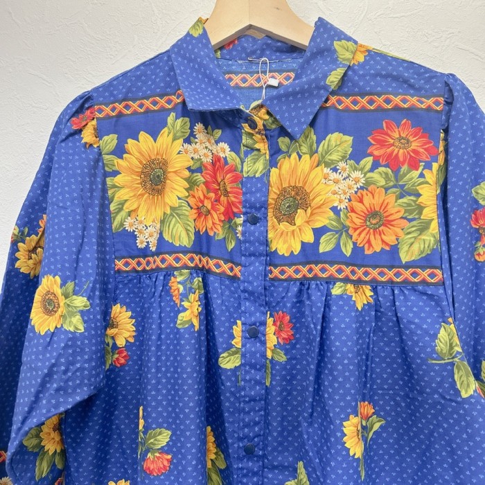 90s sunflower dress | Vintage.City 古着屋、古着コーデ情報を発信