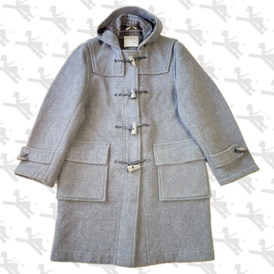 Made in England Gloverall Duffle Coat Gray | Vintage.City Vintage Shops, Vintage Fashion Trends