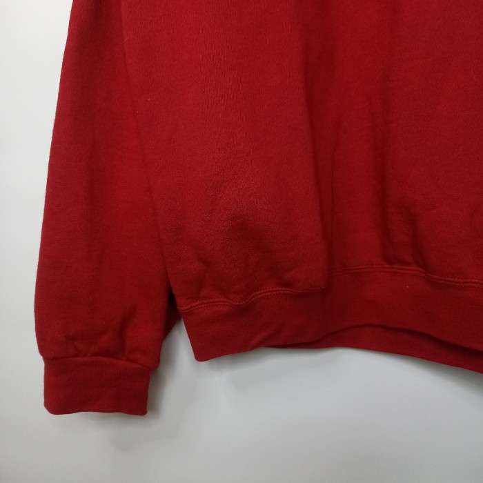 90s　アメリカ製　リーボック　スウェット　トレーナー　刺繍　同色ロゴ　レッド　赤　L | Vintage.City 古着屋、古着コーデ情報を発信