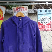 チャンピオン パーカー S ブルー フルジップ ポケット シンプル フード 青 9590 | Vintage.City 古着屋、古着コーデ情報を発信