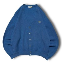【LACOSTE】1970's アクリルカーディガン MADE IN FRANCE | Vintage.City 빈티지숍, 빈티지 코디 정보