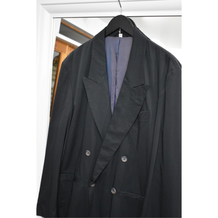 Vintage Double Breasted Tailored Jacket& Two Tuck Slacks Setup | Vintage.City 古着屋、古着コーデ情報を発信