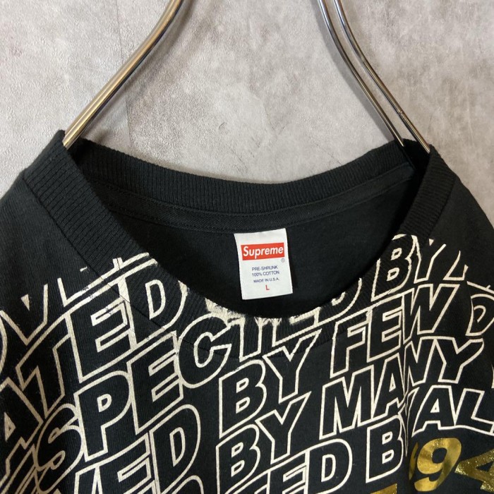 Supreme Respected Tee size L 配送A 総柄ロゴ　Tシャツ | Vintage.City 빈티지숍, 빈티지 코디 정보
