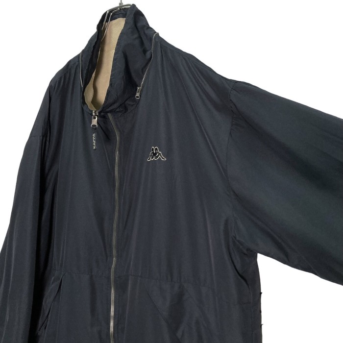 90s Kappa reversible nylon×fleece zip-up jacket | Vintage.City 빈티지숍, 빈티지 코디 정보