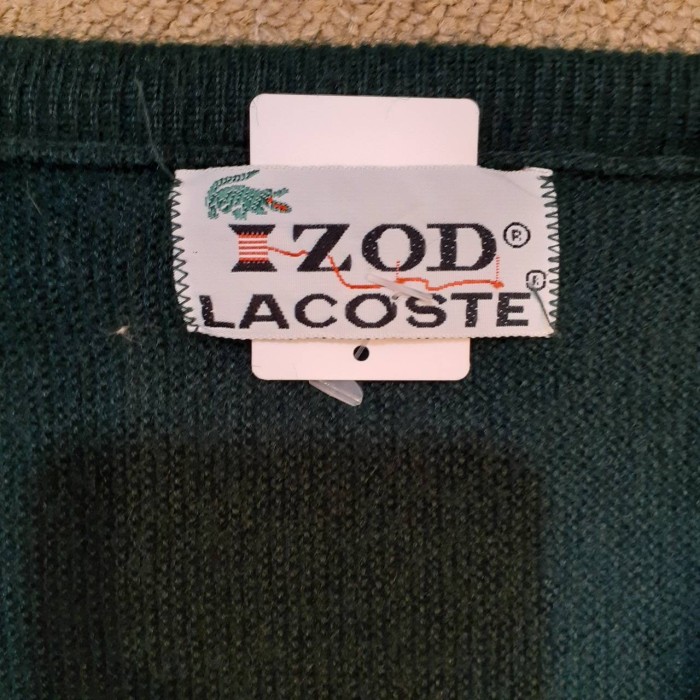 70s IZOD LACCSTE  acrylic knit （Made in USA） | Vintage.City 古着屋、古着コーデ情報を発信