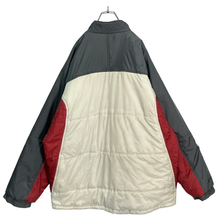 90-00s FILA zip-up padded nylon jacket | Vintage.City 古着屋、古着コーデ情報を発信