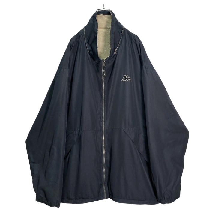 90s Kappa reversible nylon×fleece zip-up jacket | Vintage.City Vintage Shops, Vintage Fashion Trends