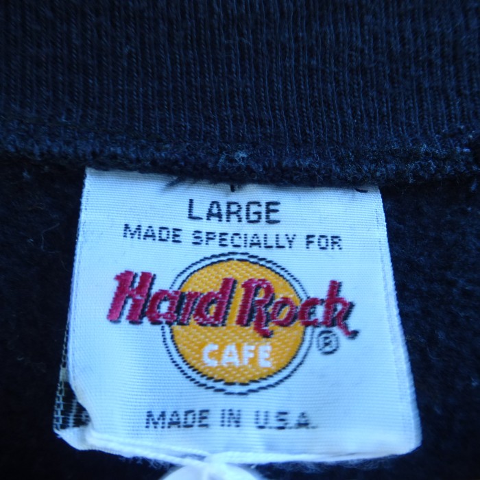 ハードロックカフェ スウェット L 黒 USA製 BOSTON プルオーバー 9608 | Vintage.City 古着屋、古着コーデ情報を発信