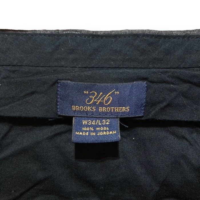 “Brooks Brothers” Wool Slacks 34/32 | Vintage.City 古着屋、古着コーデ情報を発信