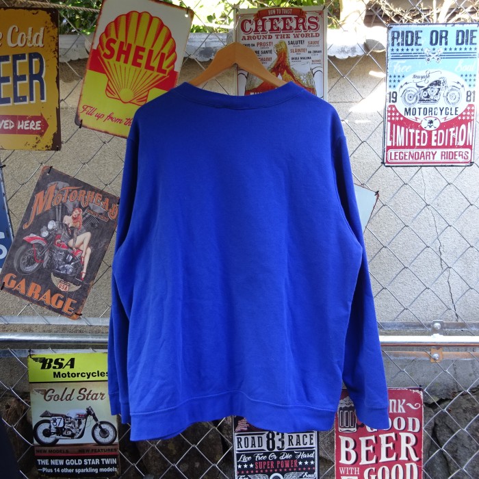 ハードロックカフェ スウェット XL ブルー USA製 NEW YORK 胸ロゴ 9609 | Vintage.City 古着屋、古着コーデ情報を発信
