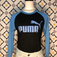 PUMA ロゴプリントラグランTシャツ | Vintage.City 古着屋、古着コーデ情報を発信