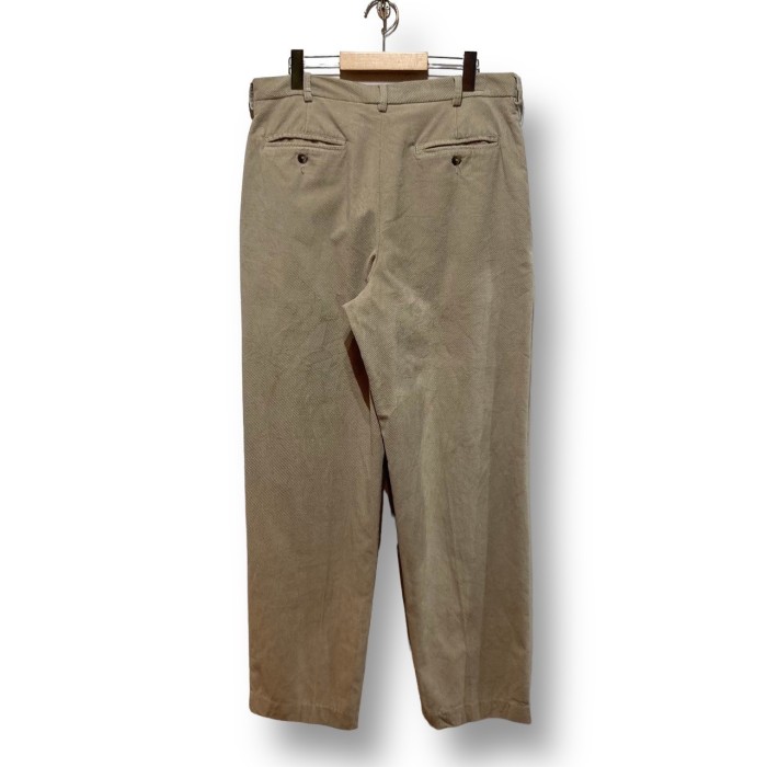 “PERRY ELLIS” 1Tuck Cotton Pants 「DEAD STOCK」 33/30 | Vintage.City Vintage Shops, Vintage Fashion Trends
