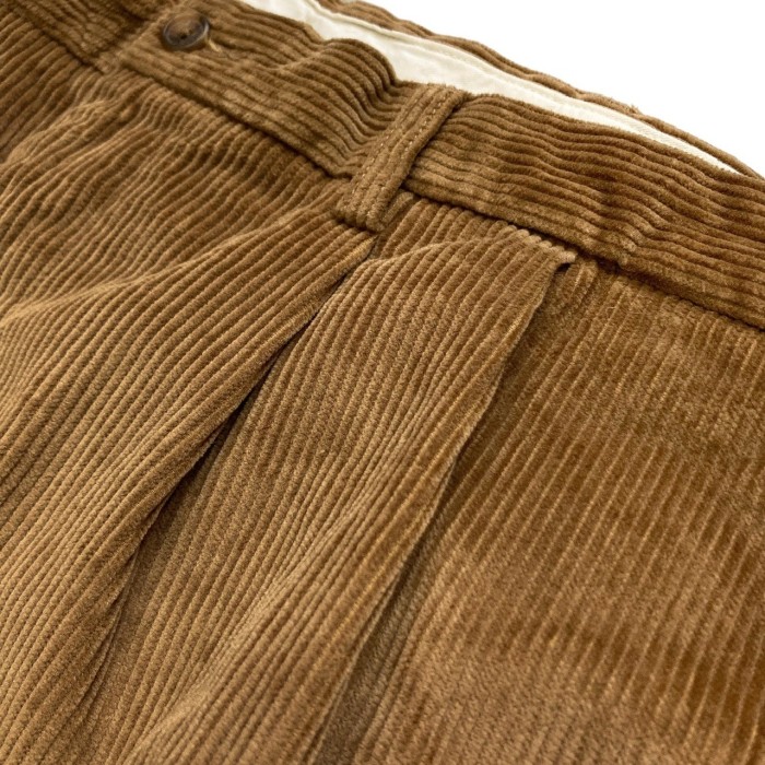 90s Brooks Brothers 2 tuck wide wale corduroy pants | Vintage.City 古着屋、古着コーデ情報を発信