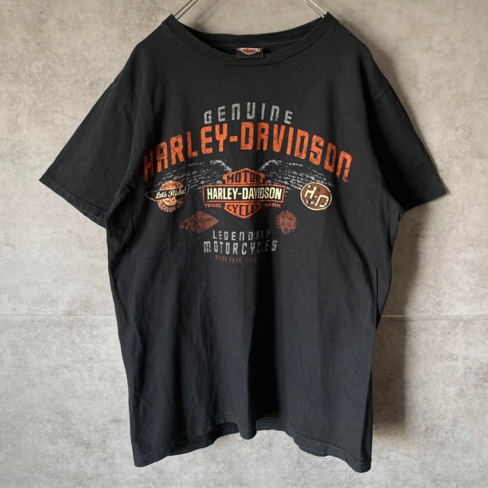 Harley-Davidson ERNIE'S print T-shirt size M 配送B 両面プリントロゴ | Vintage.City 古着屋、古着コーデ情報を発信