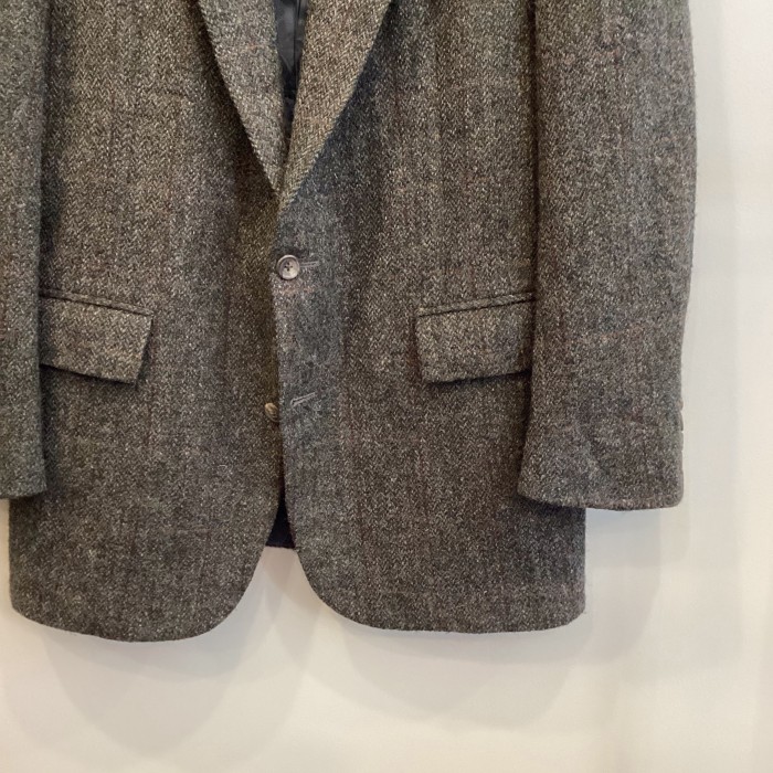 【RALPH LAUREN】90's CHECK WOOL TAILORED JACKET size--(実寸L) | Vintage.City 古着屋、古着コーデ情報を発信
