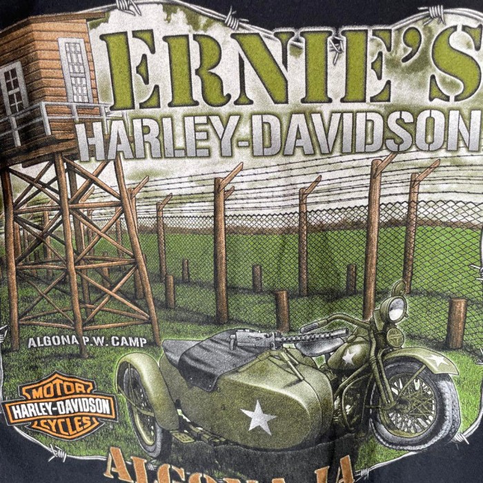 Harley-Davidson ERNIE'S print T-shirt size M 配送B 両面プリントロゴ | Vintage.City Vintage Shops, Vintage Fashion Trends