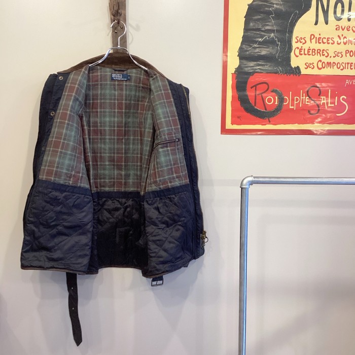 【RALPH LAUREN】90’s OILED HUNTHING JACKET sizeS | Vintage.City 古着屋、古着コーデ情報を発信