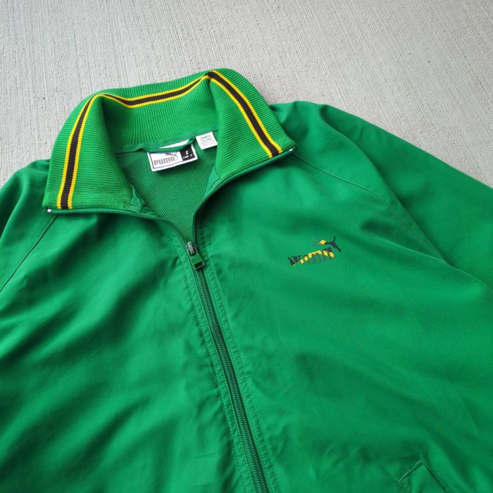 00s PUMA JAMAICA Nylon Track Jacket | Vintage.City 古着屋、古着コーデ情報を発信