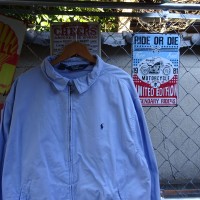 ラルフローレン スウィングトップ XXL ブルー フルジップ 刺繍ロゴ シンプル 9624 | Vintage.City 古着屋、古着コーデ情報を発信