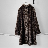 Euro Vintage Leopard Pattern Fur Long Coat (made in France) | Vintage.City 빈티지숍, 빈티지 코디 정보