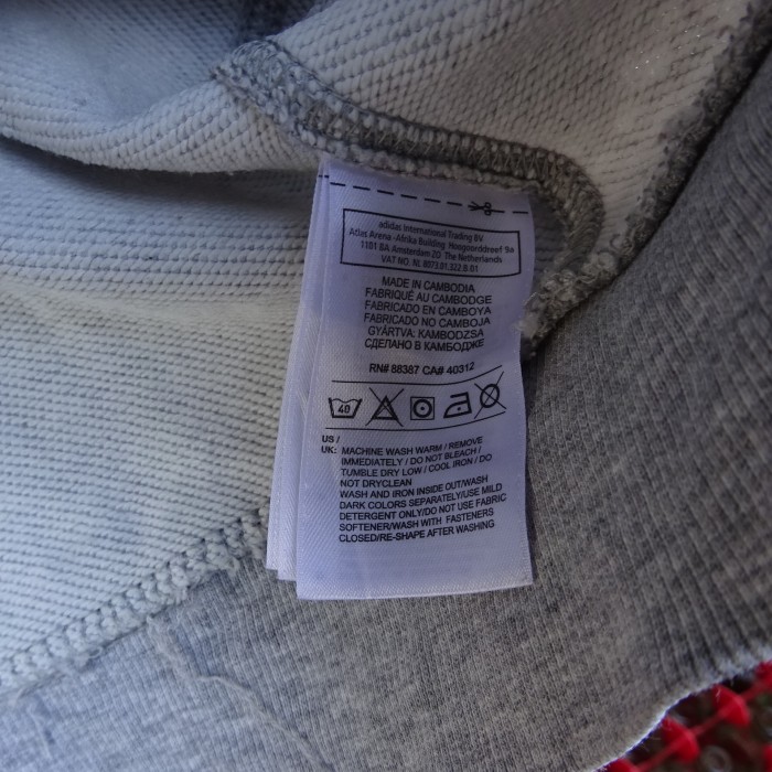 アディダス ジャージ 2XL グレー フルジップ 刺繍ロゴ モックネック 長袖 9657 | Vintage.City 古着屋、古着コーデ情報を発信